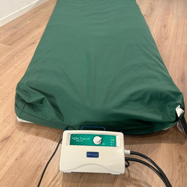 Arjo Huntleigh Alpha Trancell Deluxe Actief Luchtwissel Anti Decubitus Matras