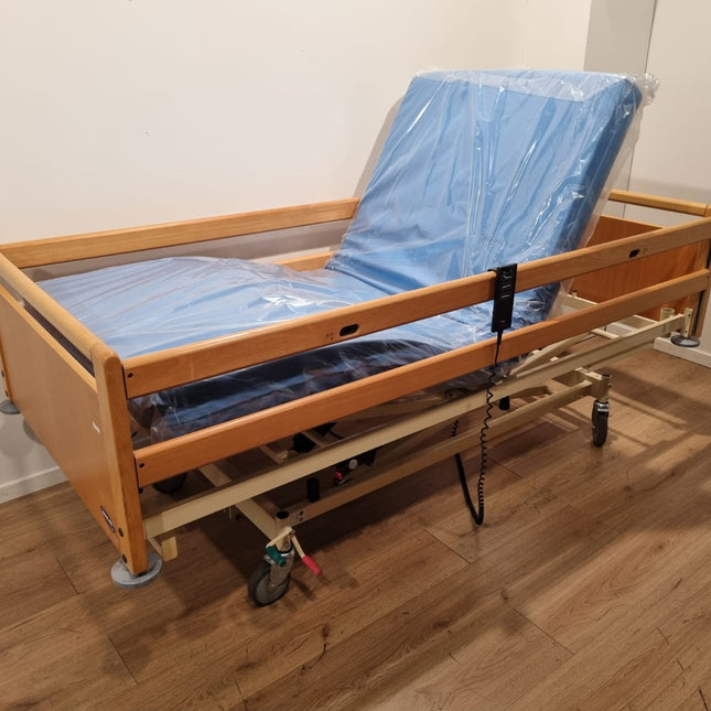 Invacare 400 #80B Elektrisch Hoog-Laag Demontabel Thuiszorg-bed