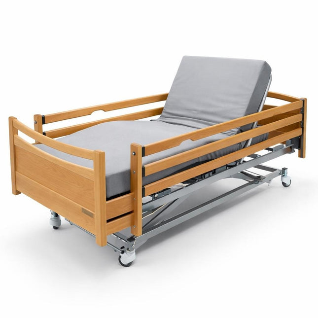 Schell Industries Queen Plus #12A-6 Elektrisch Hoog-Laag Thuiszorgbed | Extra Lang & Laag | Met Garantie