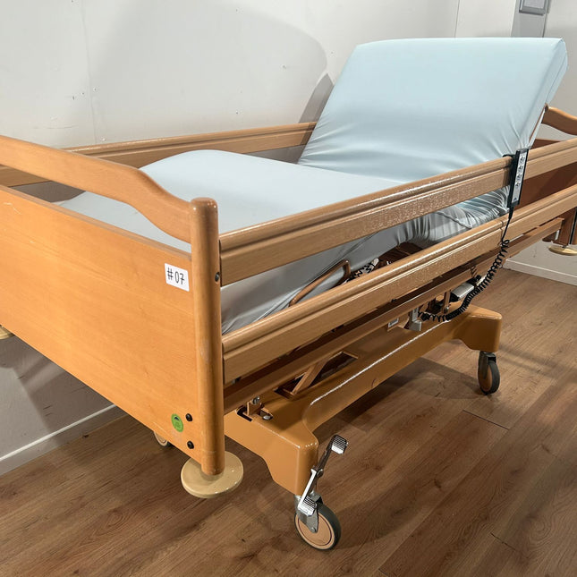 Stiegelmeyer Classiko Lang #07A Elektrisch Hoog laag Thuiszorg-bed