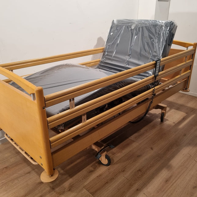Stiegelmeyer P-Bett Classiko Extra Lang #05B Elektrisch Hoog laag Thuiszorg-bed