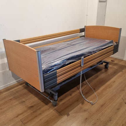 Bock Practico Alu Plus #86A Elektrisch Hoog LAAG-LAAG Lang Thuiszorg-bed