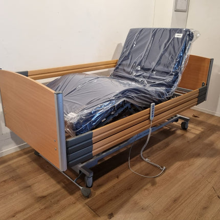 Bock Practico Alu Plus #86A Elektrisch Hoog LAAG-LAAG Lang Thuiszorg-bed