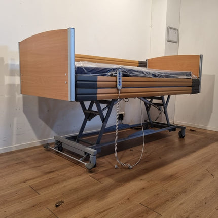 Bock Practico Alu Plus #86A Elektrisch Hoog LAAG-LAAG Lang Thuiszorg-bed