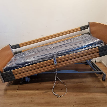 Bock Practico Alu Plus #86A Elektrisch Hoog LAAG-LAAG Lang Thuiszorg-bed