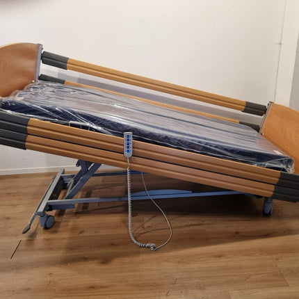 Bock Practico Alu Plus #86A Elektrisch Hoog LAAG-LAAG Lang Thuiszorg-bed