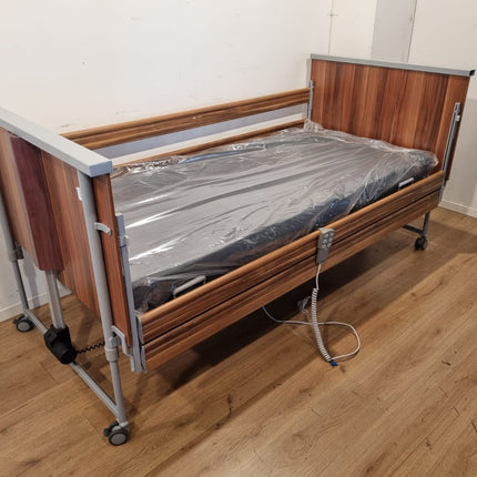 Bock Domiflex Lie Low Classic #82D Demontabel Elektrisch Hoog-LAAG-LAAG Thuiszorg-bed
