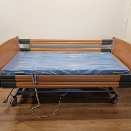 Bock Practico Alu Plus #86B Elektrisch Breed Hoog LAAG-LAAG Thuiszorg-bed