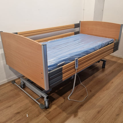 Bock Practico Alu Plus #86B Elektrisch Breed Hoog LAAG-LAAG Thuiszorg-bed