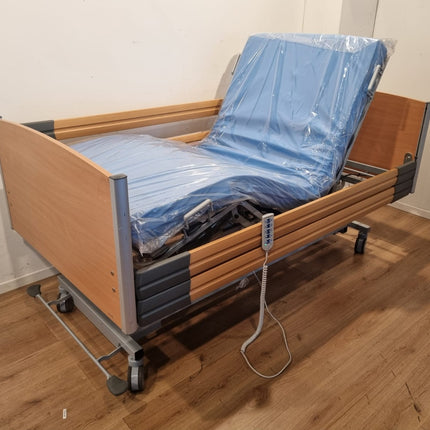 Bock Practico Alu Plus #86B Elektrisch Breed Hoog LAAG-LAAG Thuiszorg-bed