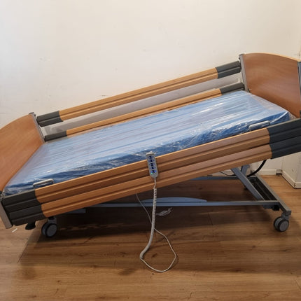 Bock Practico Alu Plus #86B Elektrisch Breed Hoog LAAG-LAAG Thuiszorg-bed