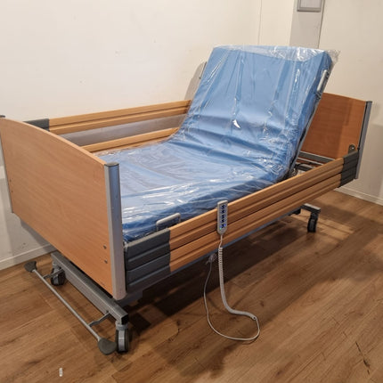 Bock Practico Alu Plus #86B Elektrisch Breed Hoog LAAG-LAAG Thuiszorg-bed