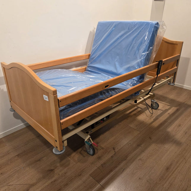 Invacare 400 #80E Elektrisch Hoog-Laag Demontabel Thuiszorg-bed