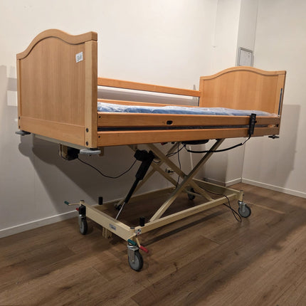 Invacare 400 #80E Elektrisch Hoog-Laag Demontabel Thuiszorg-bed
