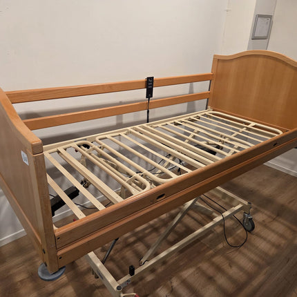 Invacare 400 #80E Elektrisch Hoog-Laag Demontabel Thuiszorg-bed