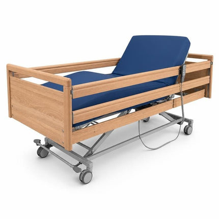 Bock Practico Lie Low 25/80 #87B Elektrisch Hoog-Laag-Laag Thuiszorgbed | Extra Laag | Met Garantie