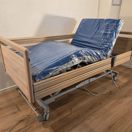 Bock Practico Lie Low 25/80 #87B Elektrisch Hoog-Laag-Laag Thuiszorgbed | Extra Laag | Met Garantie
