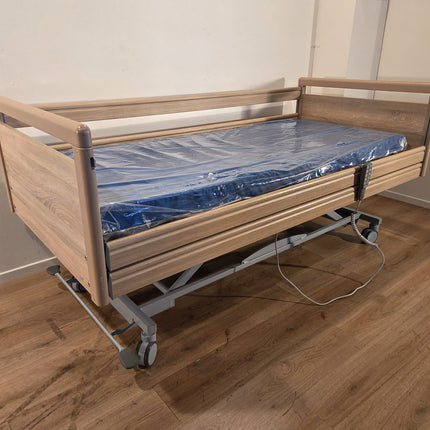 Bock Practico Lie Low 25/80 #87B Elektrisch Hoog-Laag-Laag Thuiszorgbed | Extra Laag | Met Garantie