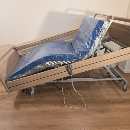 Bock Practico Lie Low 25/80 #87B Elektrisch Hoog-Laag-Laag Thuiszorgbed | Extra Laag | Met Garantie