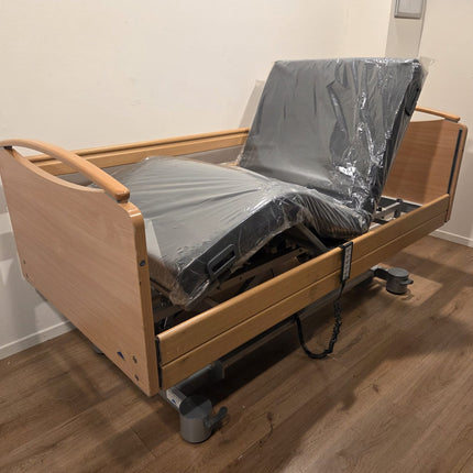 Stiegelmeyer Elvido-Vervo #11J Elektrisch Hoog-Laag Thuiszorgbed | Extra Laag | Met Garantie