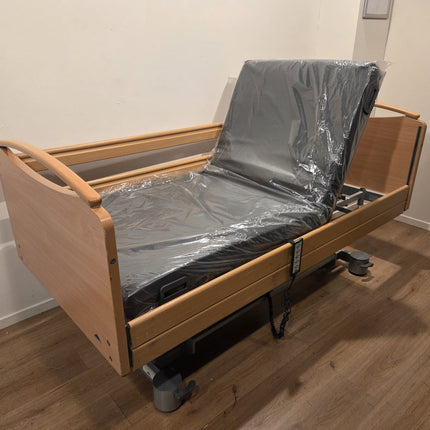 Stiegelmeyer Elvido-Vervo #11J Elektrisch Hoog-Laag Thuiszorgbed | Extra Laag | Met Garantie