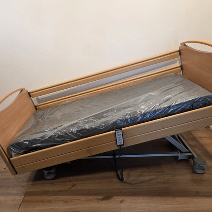 Stiegelmeyer Elvido-Vervo #11J Elektrisch Hoog-Laag Thuiszorgbed | Extra Laag | Met Garantie