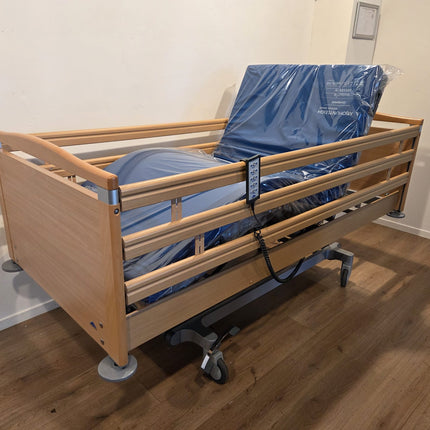 Stiegelmeyer Elvido-Vano #11K Elektrisch Hoog-Laag Thuiszorgbed | Met Garantie