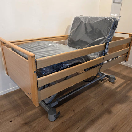 Stiegelmeyer Elvido-Brevo #11L Elektrisch Hoog-Laag Thuiszorgbed | Extra Laag | Met Garantie