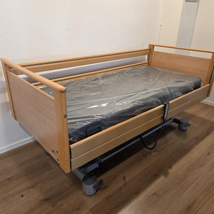 Stiegelmeyer Elvido-Brevo #11L Elektrisch Hoog-Laag Thuiszorgbed | Extra Laag | Met Garantie