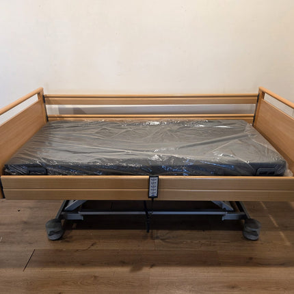 Stiegelmeyer Elvido-Brevo #11L Elektrisch Hoog-Laag Thuiszorgbed | Extra Laag | Met Garantie