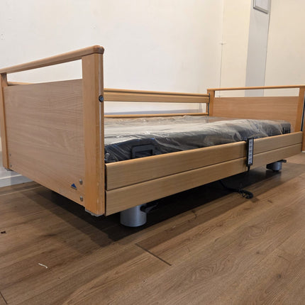 Stiegelmeyer Elvido-Brevo #11L Elektrisch Hoog-Laag Thuiszorgbed | Extra Laag | Met Garantie