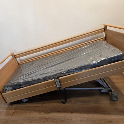 Stiegelmeyer Elvido-Brevo #11L Elektrisch Hoog-Laag Thuiszorgbed | Extra Laag | Met Garantie