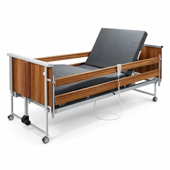 Bock Domiflex Lie Low Classic #82D Elektrisch Hoog-Laag-Laag Thuiszorgbed | Extra Laag | Demontabel | Met Garantie