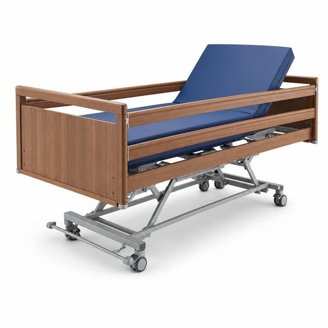 Bock Practico Lie Low 25/80 #87 Elektrisch Hoog-Laag-Laag Thuiszorgbed | Extra Laag | Met Garantie