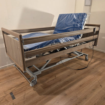 Bock Practico Lie Low 25/80 #87 Elektrisch Hoog-Laag-Laag Thuiszorgbed | Extra Laag | Met Garantie