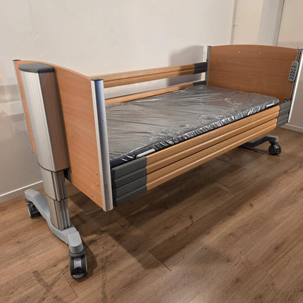 Bock Practico Ultraniedrig 9,5/80 #86C Elektrisch Hoog-Laag-Laag Thuiszorgbed | Extra Laag | Met Garantie