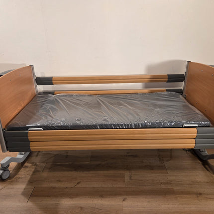 Bock Practico Ultraniedrig 9,5/80 #86C Elektrisch Hoog-Laag-Laag Thuiszorgbed | Extra Laag | Met Garantie