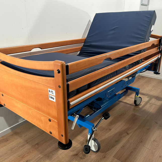 Schell #12-Blauw Elektrisch Hoog Laag Thuiszorg-bed